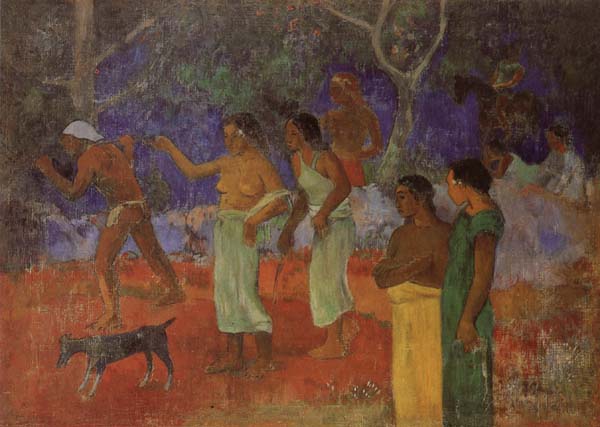 Scene from Tahitian Life